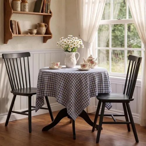 Vista 3 de Windsor - Juego de 2 sillas de comedor, sillas de madera con Negro