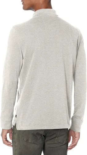 Vista 3 de Nautica Men's Classic Fit Long-Sleeve Deck Polo