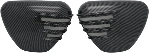 Vista 6 de Accesorios de motocicleta izquierda y derecha de la batería de carenado lateral tapa del marco para Triumph Street Cup/Street Twin/Street Scrambler