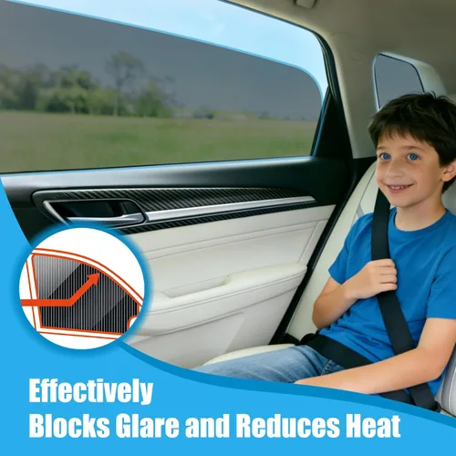 Vista 3 de AUTOTEK Película de tinte precortada para ventanas delanteras de dos puertas, película de tinte para ventanas de automóviles, protección de bloqueo