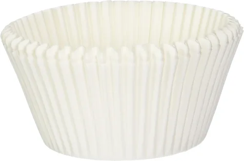 Vista 2 de Norpro Tazas gigantes para magdalenas, color blanco, paquete de 500