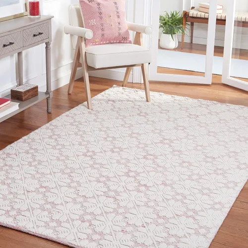 Vista 32 de SAFAVIEH Vermont Collection - Alfombra de pasillo, 2 pies 3 pulgadas x 6 pies, color marfil, lana hecha a mano, ideal para zonas de alto tráfico