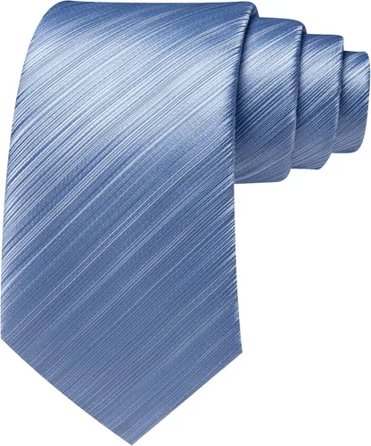 Vista 31 de Barry.Wang Juego de corbatas para hombre, corbata de seda a rayas, tejido a cuadros, gemelos formales, negocios, boda