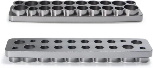 Vista 2 de YEAHRUN-Soporte multifunción para destornillador, bandeja de exhibición para juguetes de control remoto, metal CNC, 20 ranuras, 1 Uds.