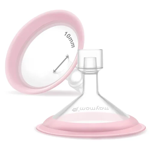 Vista 35 de Maymom MyFit Crater Series - Protector de pecho pequeño de 0.394 in con diseño de dos piezas compatible con piezas de bomba Medela; reemplazo