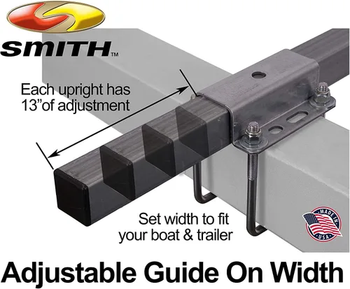 Vista 3 de CE Smith - Poste guía para remolque con luz LED