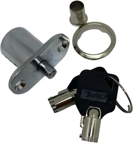 Vista 2 de Cerraduras de émbolo para gabinetes de alta seguridad (con llave similar)