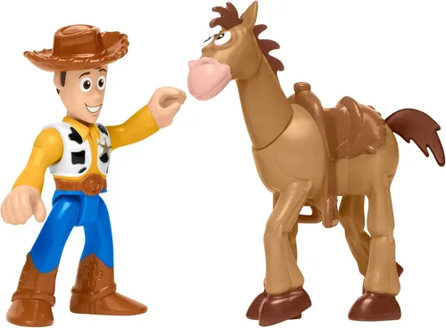 Vista 2 de Fisher-Price Imaginext Toy Story Woody & Bullseye