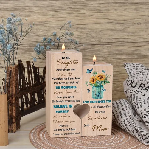 Vista 2 de Regalos para hija de parte de mamá: regalos únicos de cumpleaños de Navidad, ideas de regalo para hija adulta para el día de la madre, graduación