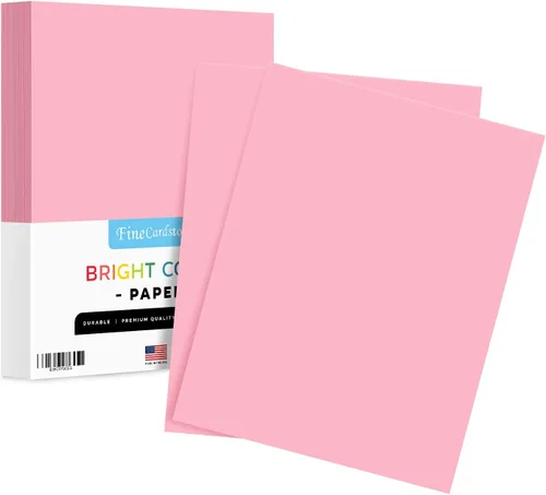 Vista 10 de Papel de color azul brillante liso de 8.5 x 11 pulgadas, para la escuela, la oficina y el hogar, manualidades navideñas, artes y manualidades, sin