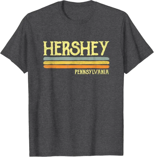 Vista 35 de Camiseta vintage de regalo de recuerdo de Hershey Pennsylvania PA, Negro, S