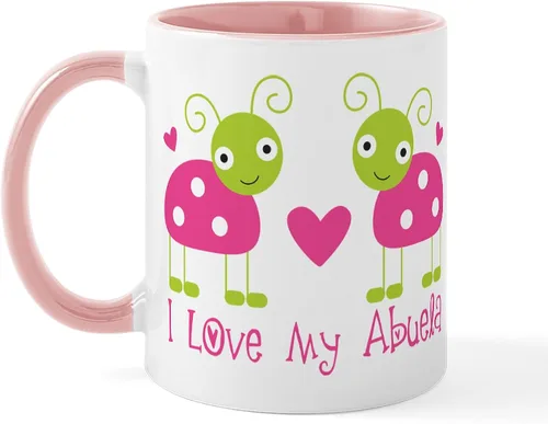 Vista 25 de CafePress Taza de café de cerámica Number One Abuelo de 11 oz (11.0 fl oz)