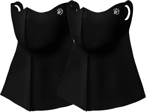 Vista 9 de Summer Cooling Neck Gaiter Face Mask for Women, UPF 50+ UV Protection, Breathable Ice Silk Sun Protection Mask