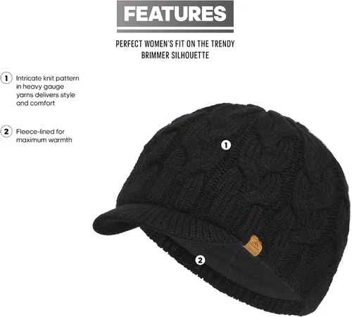 Vista 2 de adidas Gorro Crystal Brimmer para mujer