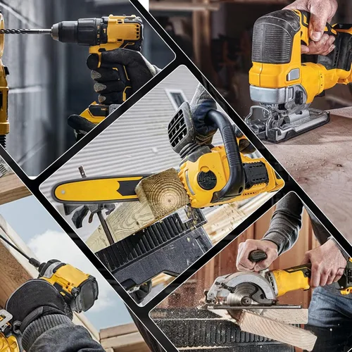 Vista 7 de CAFU Paquete de 4 baterías de repuesto de 8 Ah para baterías Dewalt de 20 V Max compatibles con baterías DCB200 DCB201 DCB206 DCB207