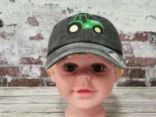 Vista 5 de Hepandy Embroidered Baseball Caps for Boys Girls