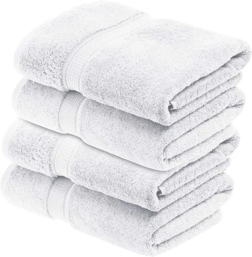 Vista 59 de BNM Toallas de Algodón Egipcio de Peso Pesado, Ideales para Baño, Ducha, Spa, Hotel, 800 GSM, Toallas Faciales/de Aseo, Toallas de Mano, Toallas