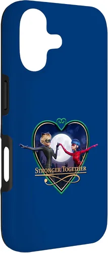 Vista 3 de Miraculous Ladybug and Cat Noir The Movie Heart Together Case for iPhone 17