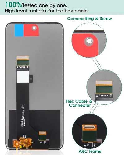 Vista 6 de Kit de reemplazo de pantalla para Moto G 5G 2023 para Motorola Moto G 5G 2023 Reemplazo de pantalla para Moto XT2313 Pantalla LCD Pantalla táctil