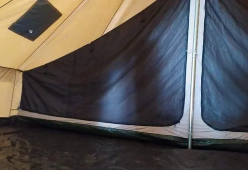 Vista 5 de WHITEDUCK Carpas interiores para tienda de campaña de lona, tiendas de campaña de media 1/2 y cuarto ¼ de pulgada, accesorios para tiendas