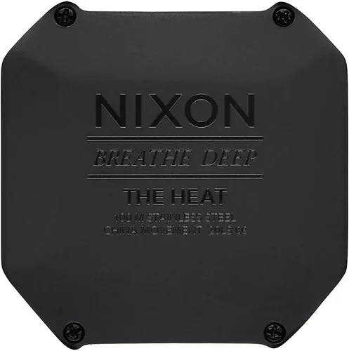 Vista 4 de NIXON Heat A1320 - Reloj digital para hombres y mujeres, 328.1ft, resistente al agua, para entrenamiento y correr, relojes deportivos ultra finos