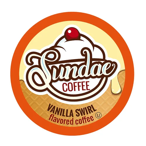 Vista 15 de Sundae - Cápsulas de café con sabor a helado, compatibles con cafetera Keurig K-Cup 2.0, 48 unidades (paquete variado)