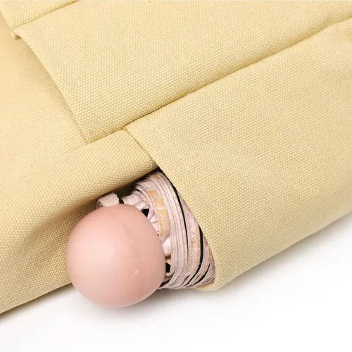 Vista 9 de Bolso bandolera de lona con cremallera - Bolso bandolera Hobo para mujer