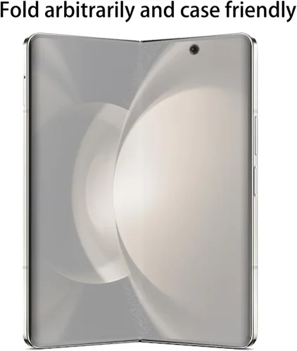 Vista 6 de [2 juegos de 8 unidades] Protector de pantalla mate para Z Fold 5, película de TPU suave, ultrafina, antirreflejos, para Samsung Galaxy Z Fold 5