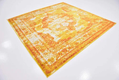 Vista 382 de Unique Loom Colección Sofia - Alfombra de área Salle Garnier (7' 1" x 10' Rectángulo, Borgoña/ Marfil)