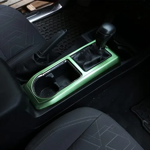 Vista 4 de Marco Protector de Panel de Cambio de Engranajes de Control ABS para Automóvil Compatible con Toyota Tacoma 2015 2016 2017 2018 2019 2020 2021 2022