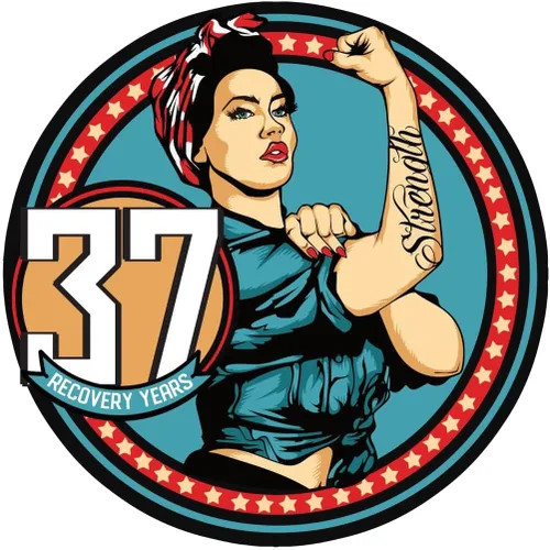 Vista 51 de Sobriety Coin – Rosie Strength Tattoo Recovery AA Chip, medallón de alta resistencia, regalo perfecto para cualquier persona en recuperación