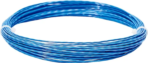 Vista 2 de Tourna Big Hitter - Cuerda de tenis de poliéster con giro máximo, color azul