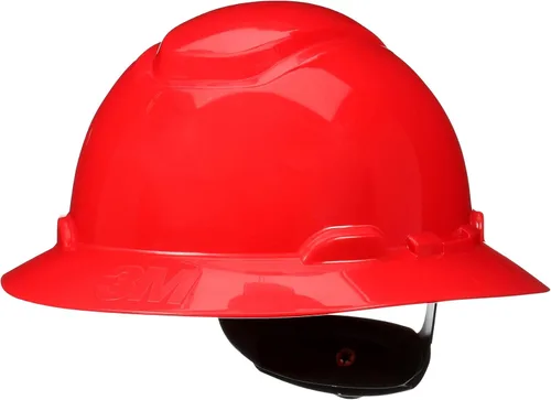 Vista 28 de 3M Hard Hat SecureFit H-800 Series Casco de seguridad estilo ala completa con sensor Uvicator, suspensión de trinquete de difusión de presión de 4