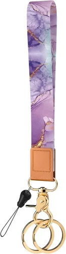 Vista 30 de Llavero de pulsera para mujeres y hombres, soporte para llavero, cordón de muñeca para llaves Animal