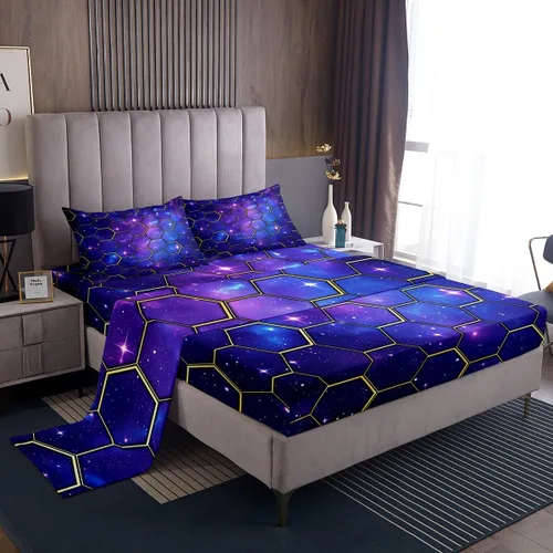 Vista 9 de Manfei Juego de sábanas de baloncesto para niños, tamaño individual, juego de ropa de cama temática deportiva para decoración de habitación de niños