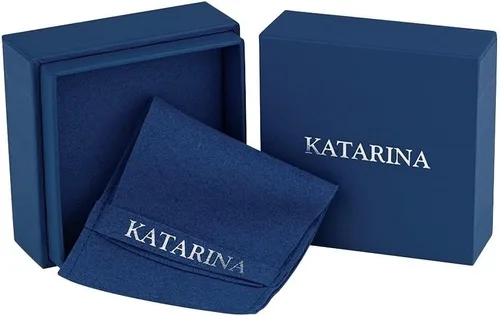 Vista 3 de KATARINA Collar con colgante de palmera de diamantes con luna creciente en oro o plata (15 cttw, G-H, I2-I3)