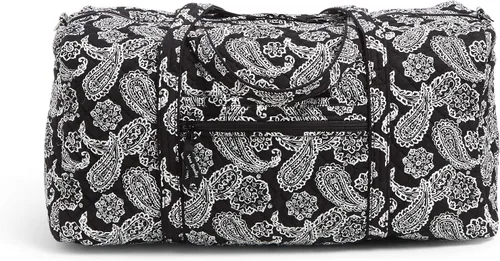 Vista 2 de Vera Bradley Women's Cotton Collegiate Large Travel Duffle Bag (Multiple Teams Available)