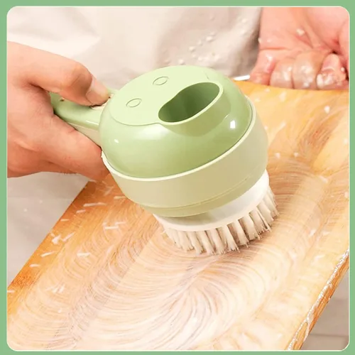 Vista 3 de Picador eléctrico 5 en 1, electrodomésticos de cocina inteligentes, mini juego de picador de verduras de mano, cortador eléctrico de verduras