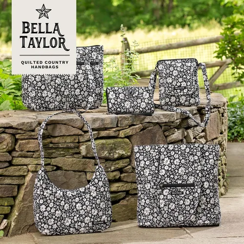 Vista 6 de Bella Taylor - Bolso pequeño, monederos ligeros de tela acolchada para mujer