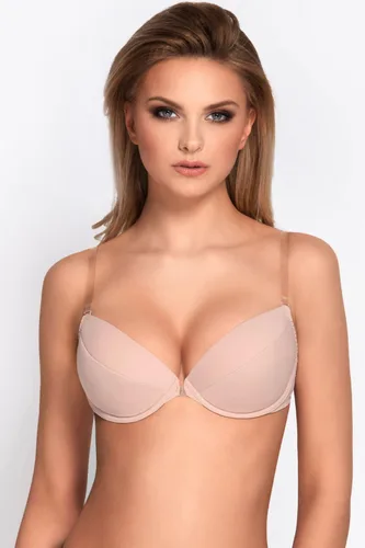 Vista 3 de Vivisence Eve 1012 Underwired Push-Up Bra Removable Silicone Straps Backless