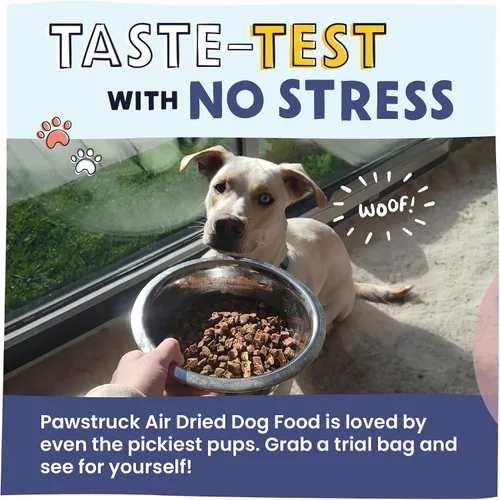 Vista 5 de Pawstruck - Comida para perros seca al aire con carne de res real, sin granos, hecha en EE. UU., sin OGM, recomendada por veterinarios, alta