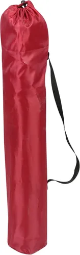 Vista 6 de Silla de campamento plegable básica con soporte para tazas, color rojo, para adultos