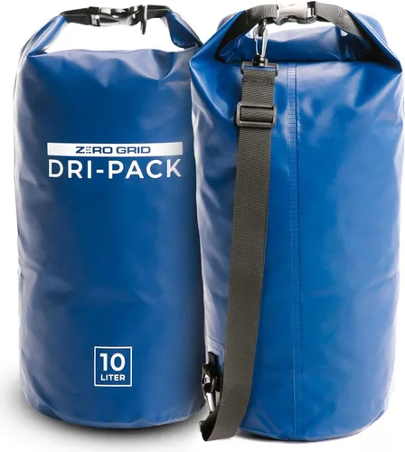 Vista 8 de Zero Grid Bolsa seca impermeable – La bolsa de secado flotante se mantiene seca tamaños de 10L/20L/30L/40L para mochileros, kayak, canotaje