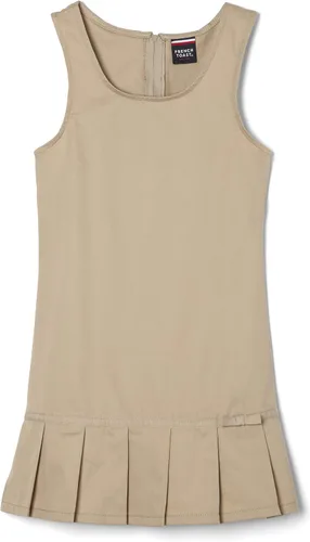 Vista 3 de French Toast Jersey plisado con lazo para niña