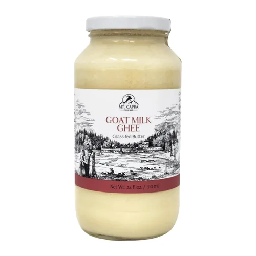 Vista 9 de Mt. Capra Goat Milk Ghee Pastos criados y sin sal 59 porciones