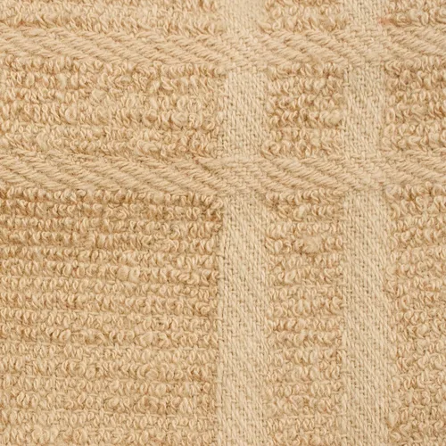 Vista 2 de Ritz Premium Toallas de Cocina con Lazo de 100% Algodón Sólido y Cuadros Múltiples, Absorbentes, Súper Suaves y de Secado Rápido para Colgar, Juego