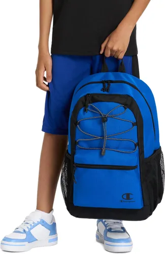 Vista 6 de Champion Mochila Bungee para niños, color negro, talla única