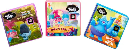 Vista 5 de Little Tikes Story Dream Machine DreamWorks Trolls Hug, Sing & Dance Collection Colección de Cuentos, Hora del Cuento, Libros, Animación