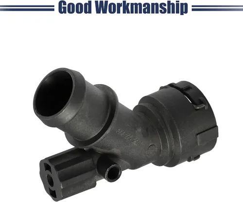 Vista 5 de ACROPIX Conector de manguera de refrigerante para Volkswagen Beetle, 1 unidad, color negro