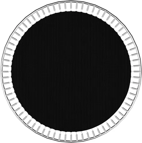 Vista 8 de GYMAX Tapete para cama elástica, 8 pies/10 pies/12 pies/14 pies/15 pies/16 pies, tapete de repuesto para trampolín con anillos en V